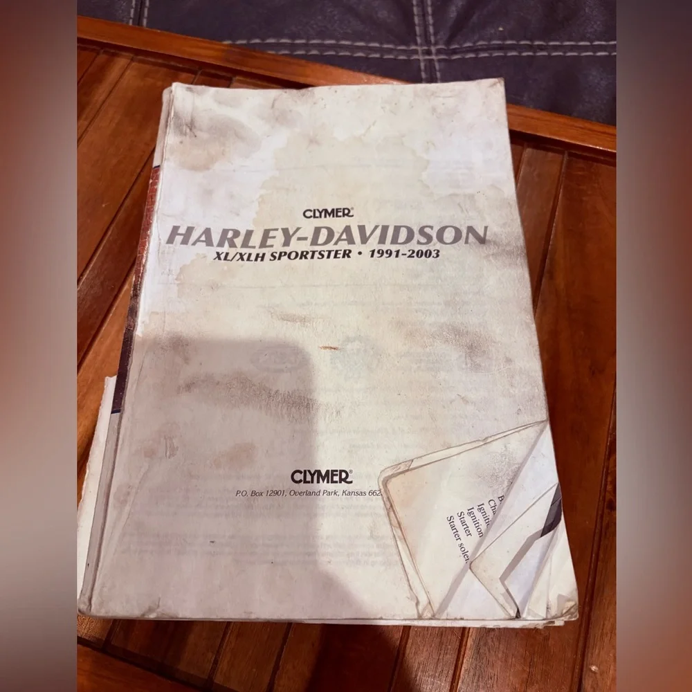 Clymer Harley-Davidson XL/XLH Sportster Manual 1991-2003